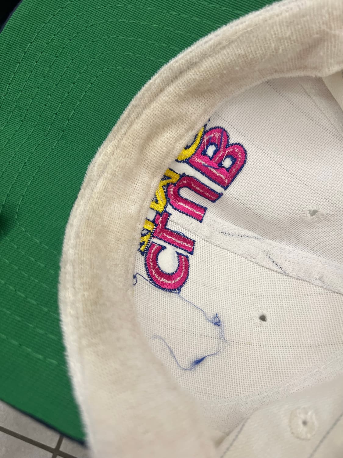 90s 빈티지 클럽 카멜볼캡 상품이미지9