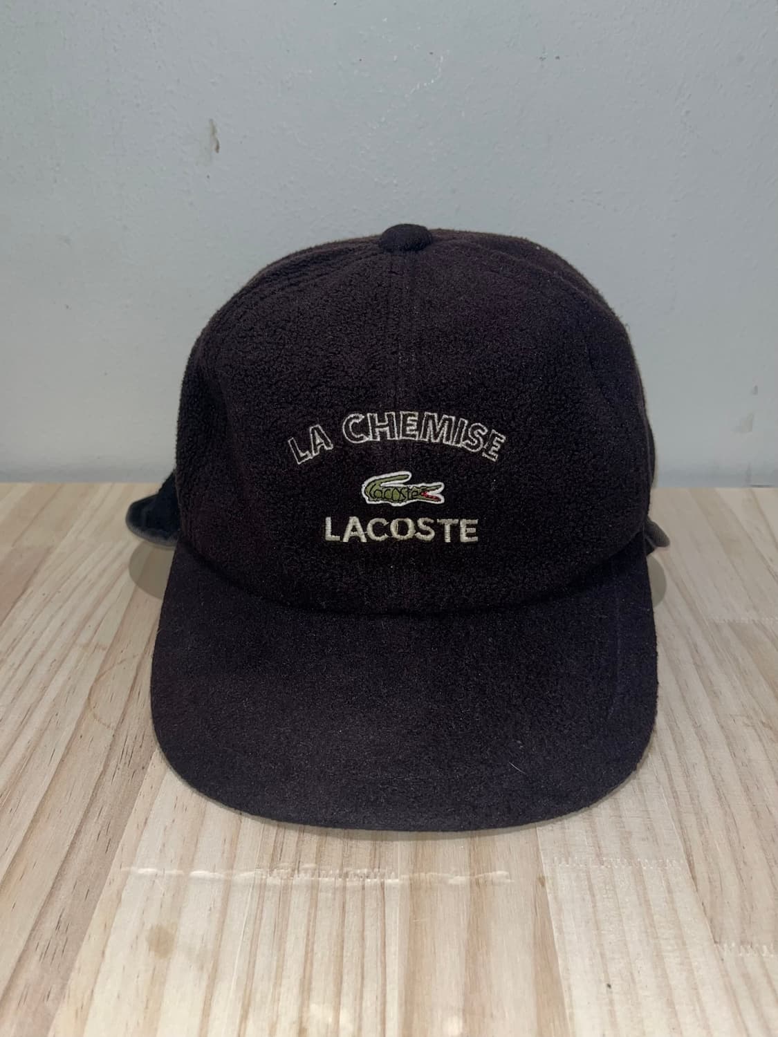 라코스테 플리스 귀도리 캡 상품이미지1