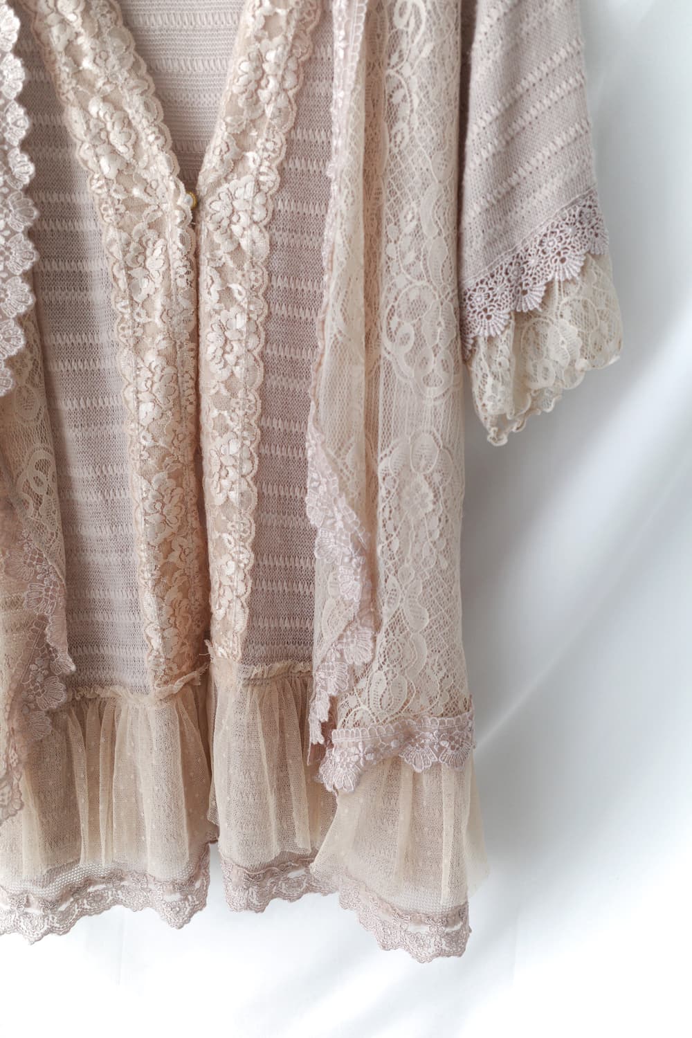 axes femme) lace half cardigun  상품이미지4