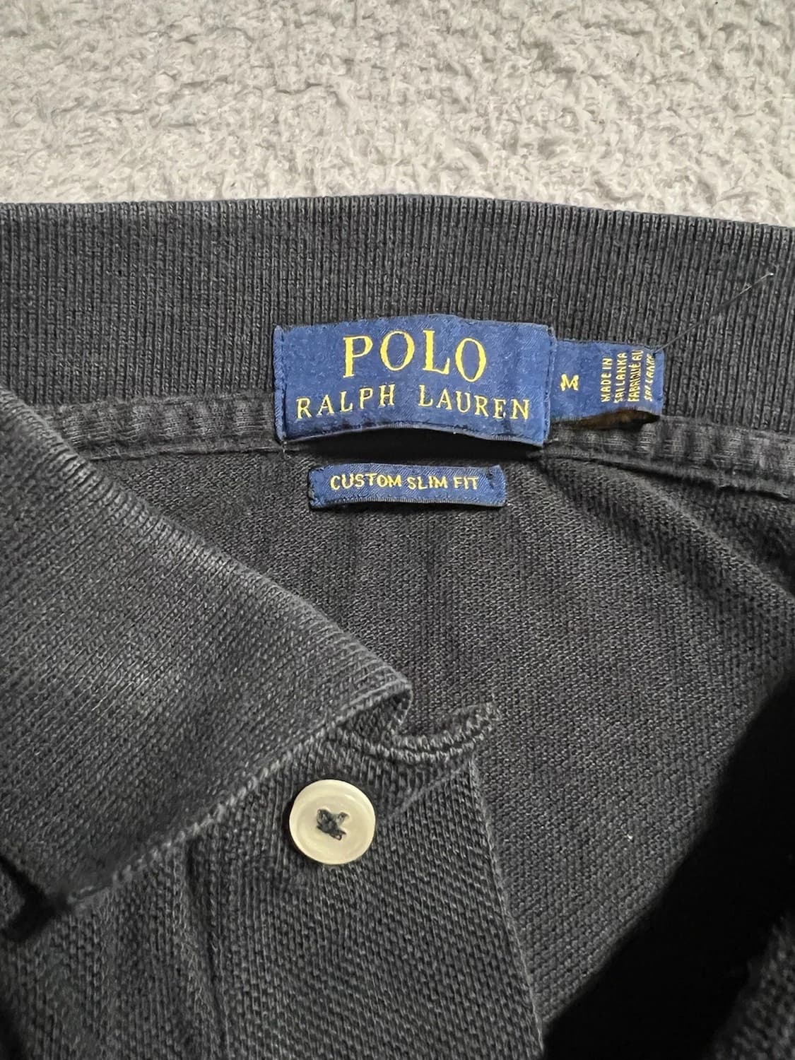 폴로 랄프로렌 빅 포니 카라티 블랙 상품이미지3