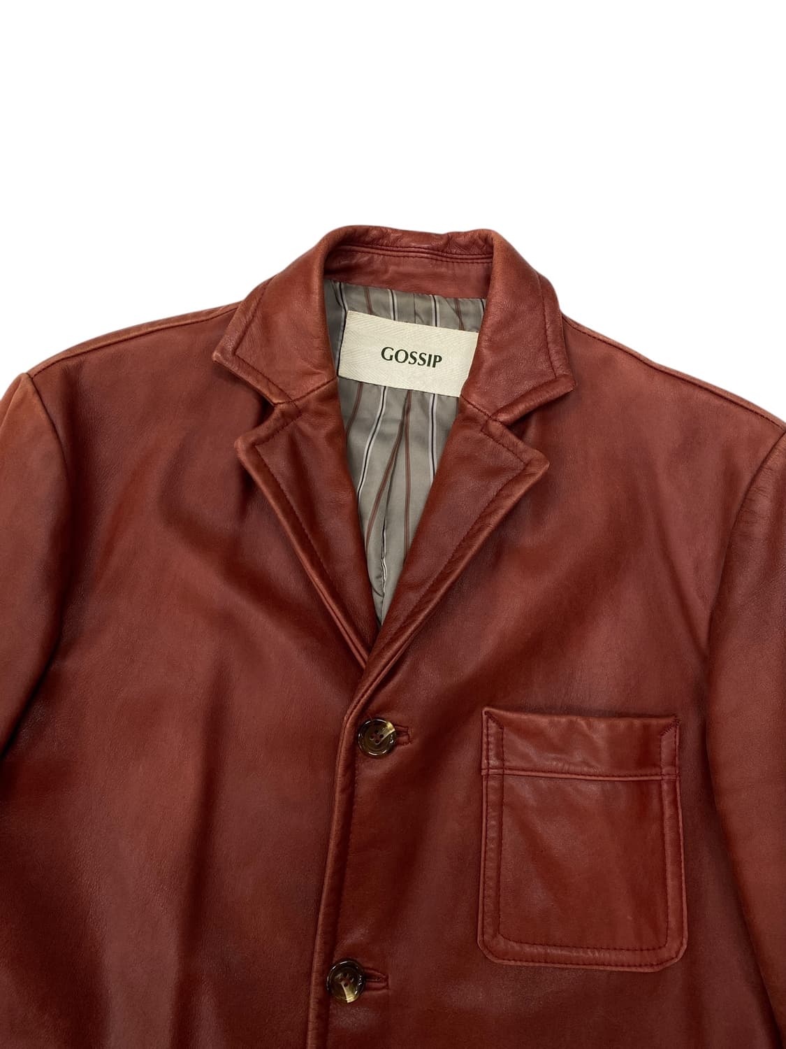 00's Gossip 소가죽 3버튼 자켓 상품이미지3