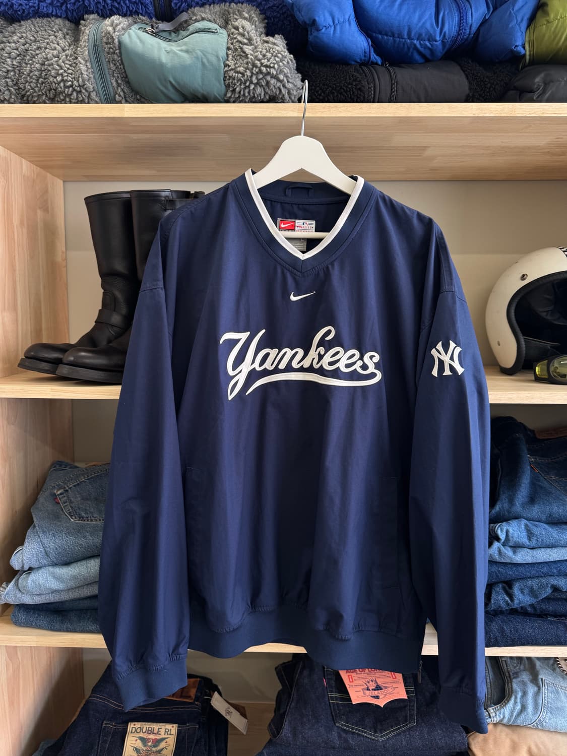 나이키 뉴욕 양키스 양키즈 웜업 져지 L 상품이미지1
