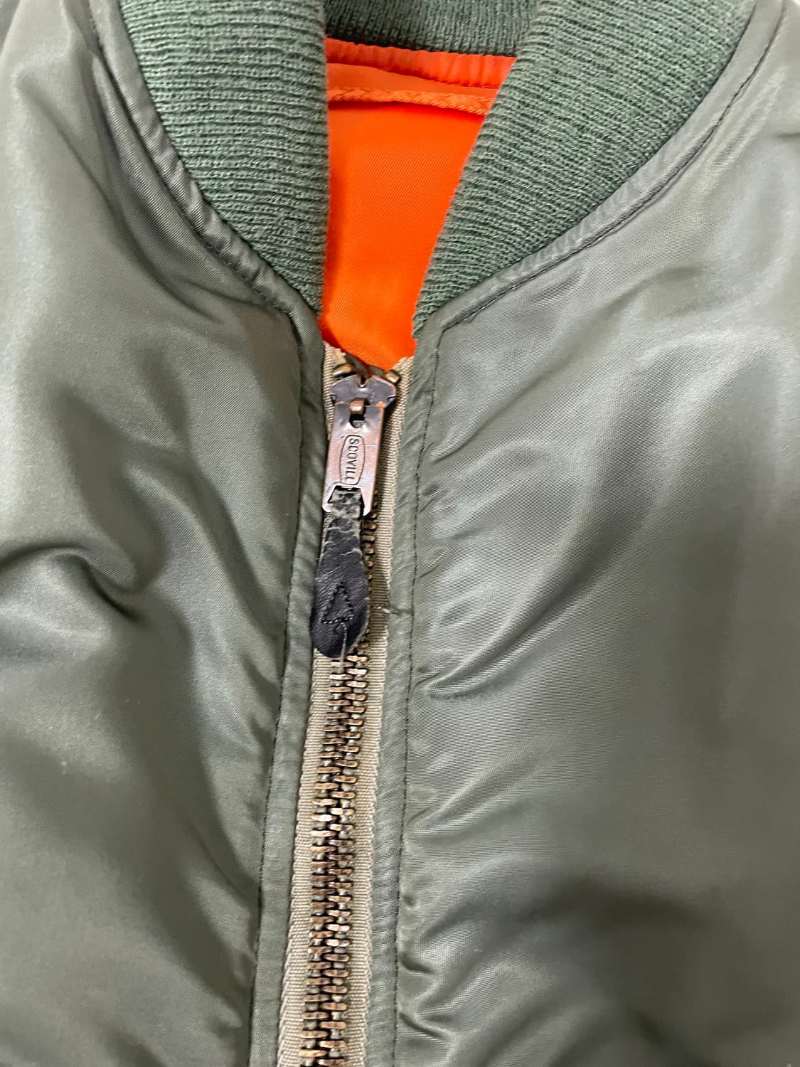 (L)60s 오리지널 ma-1 8279d 알파인더스트리 상품이미지6