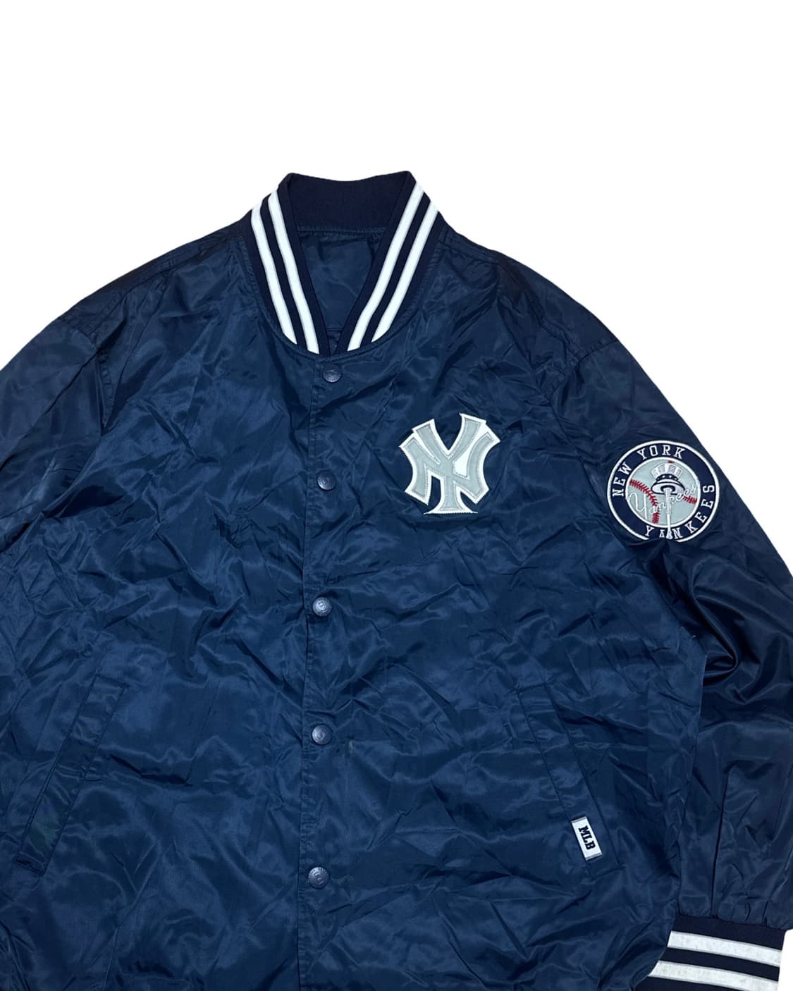 MLB 뉴욕 양키스 네이비 바시티 자켓 상품이미지2
