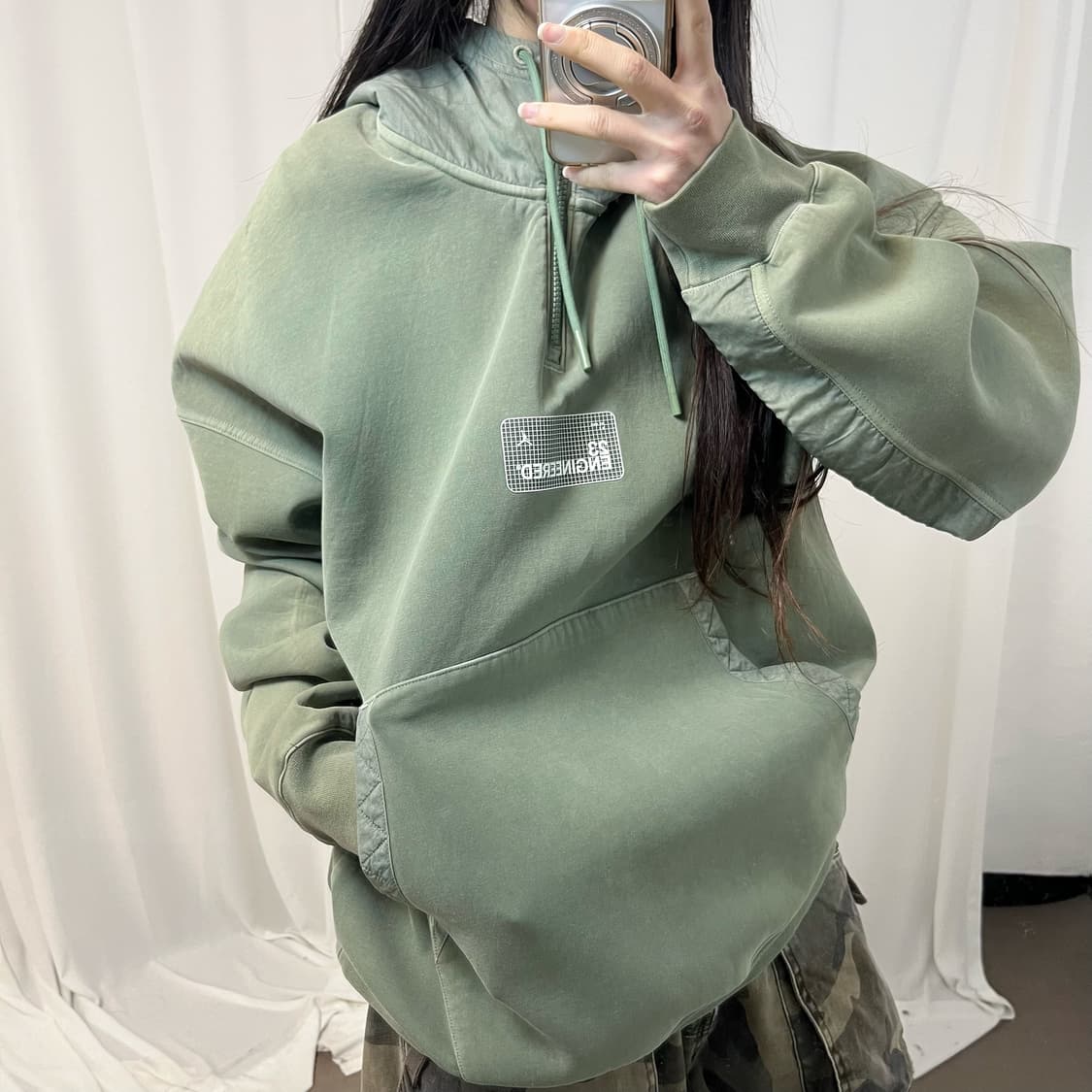 Jordan Engineered Khaki Pullover hoodie 상품이미지3