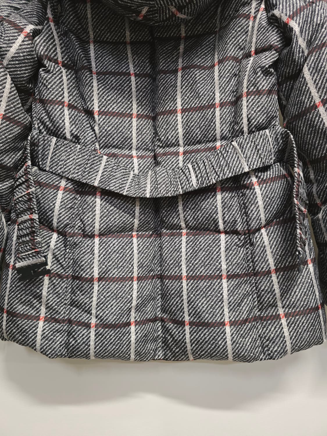 조이너스 체크 폭스퍼후드 다운패딩 점퍼66 상품이미지7