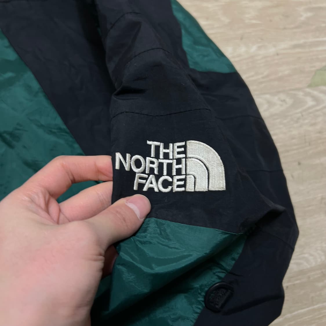 노스페이스 고어텍스 고프코어 기능성 바람막이 후드자켓 [그린] L/100 상품이미지4