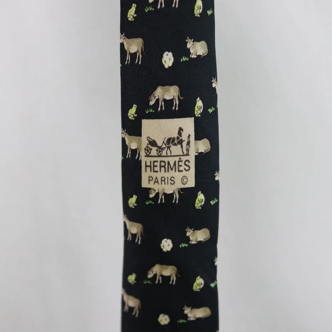 에르메스 실크 패턴 넥타이 66958 상품이미지4