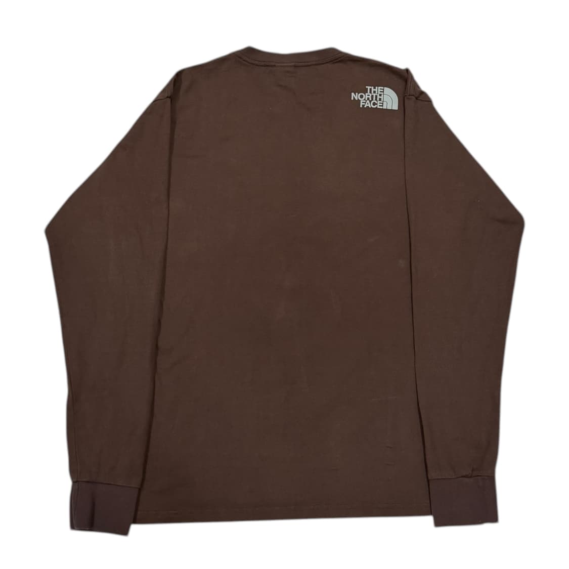 노스페이스 빈티지 별 스타 프린팅 롱슬리브 긴팔 브라운 상품이미지2