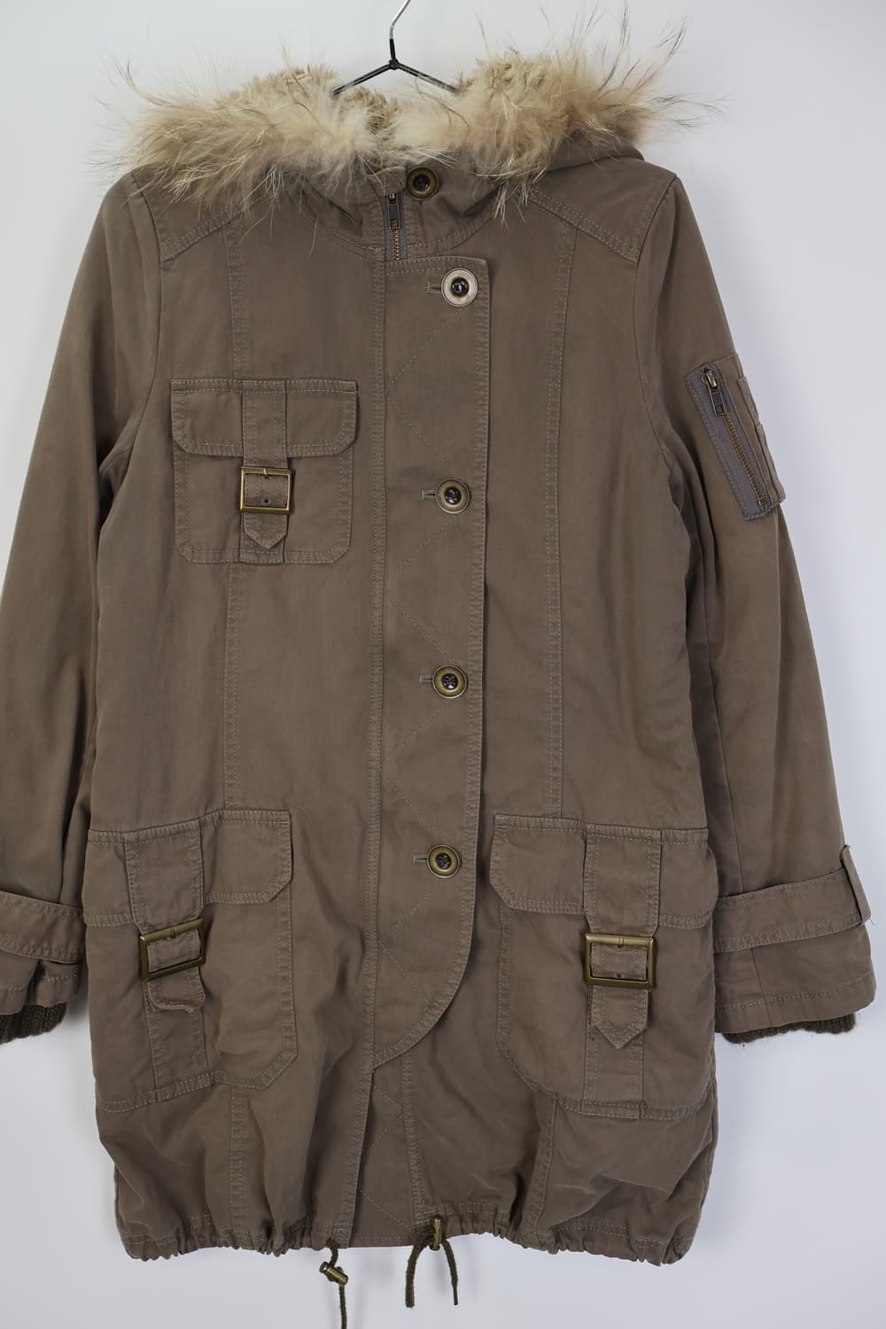 La Cream Khaki Military jacket 상품이미지7