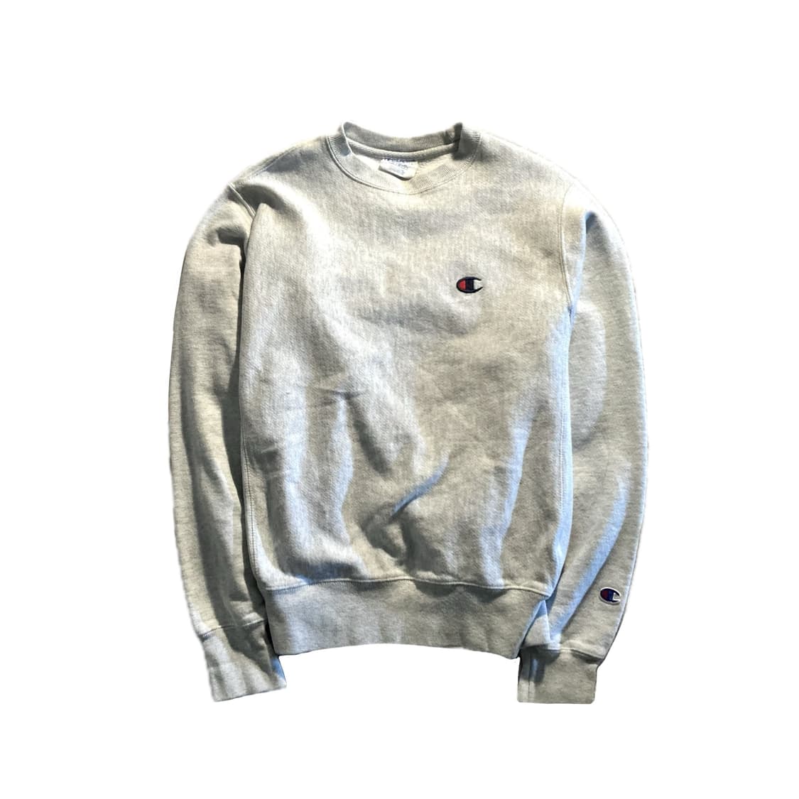 챔피온 맨투맨 라이트그레이 백멜란지 상품이미지1