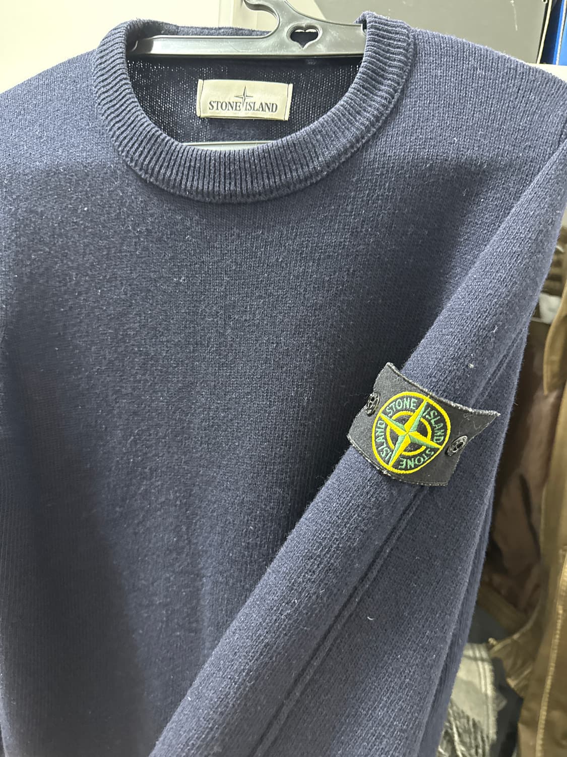 스톤아일랜드 네이비니트 상품이미지2