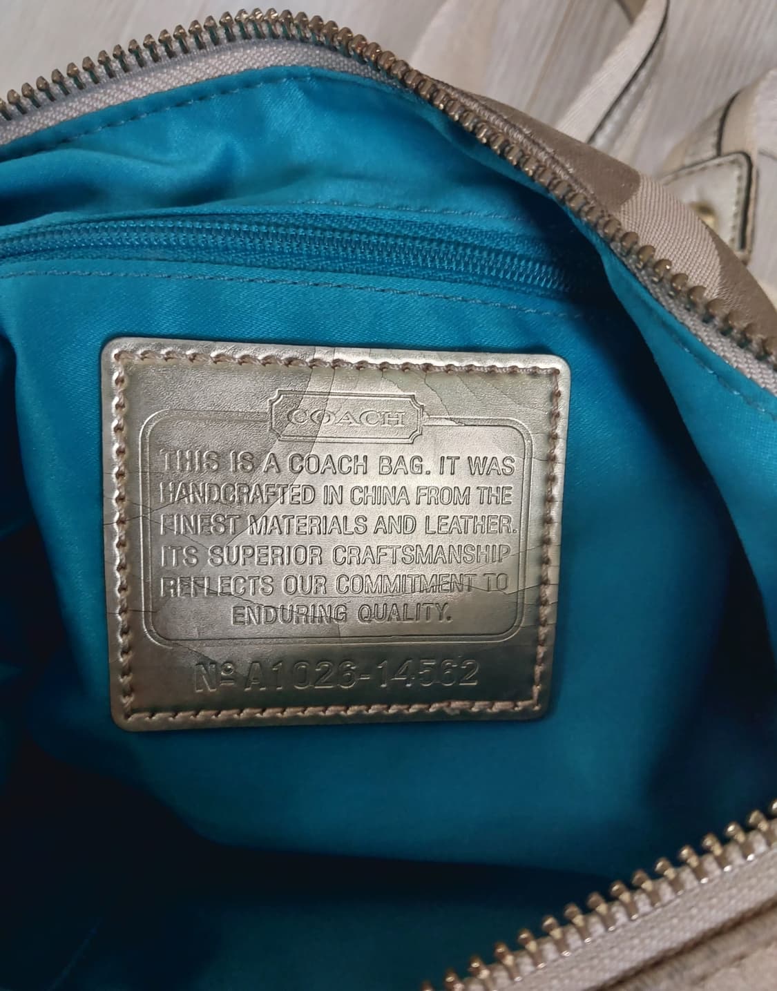 Coach Poppy Signature Sateen Bag 상품이미지8