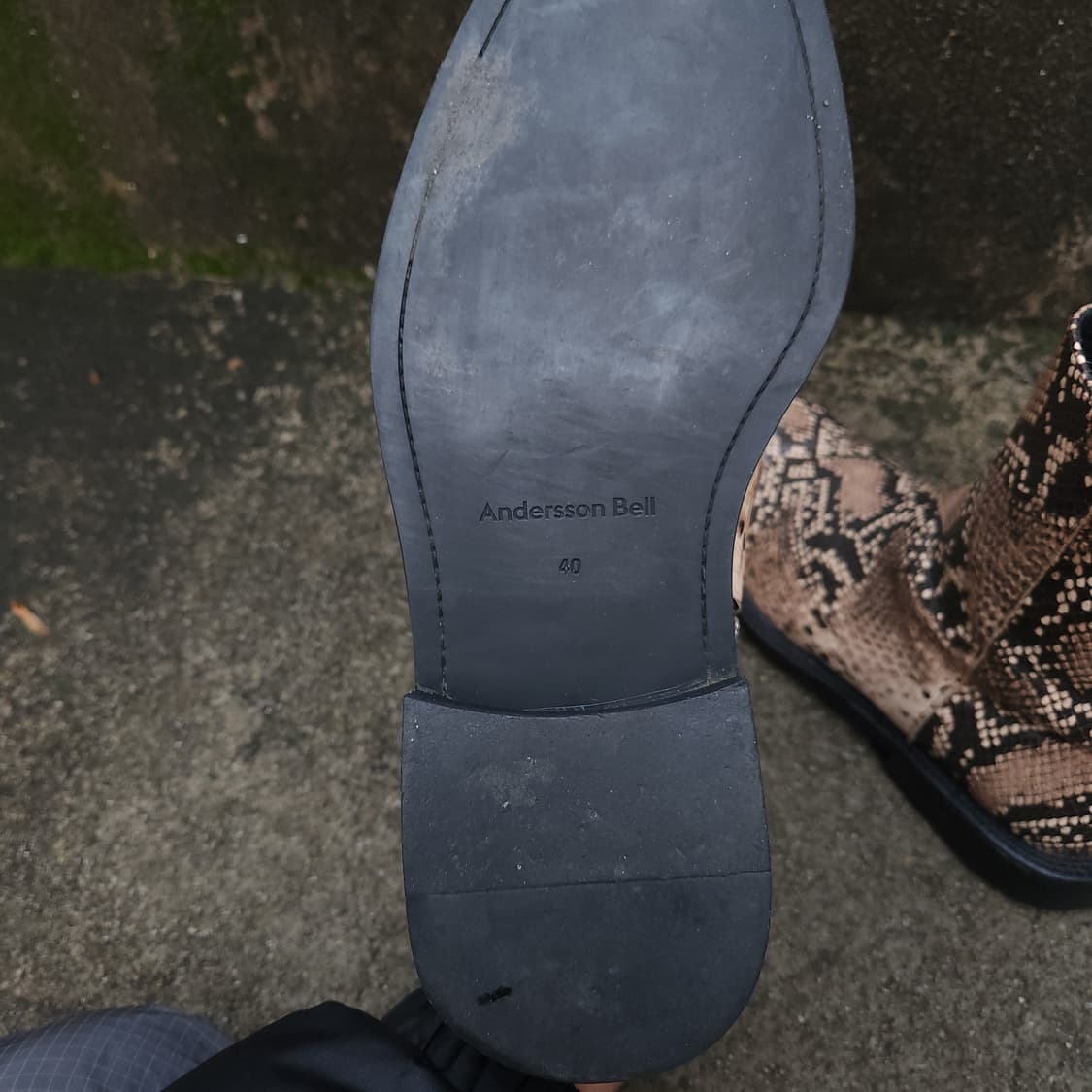 [40] 앤더슨벨 스퀘어토 첼시 부츠 250~255 상품이미지8