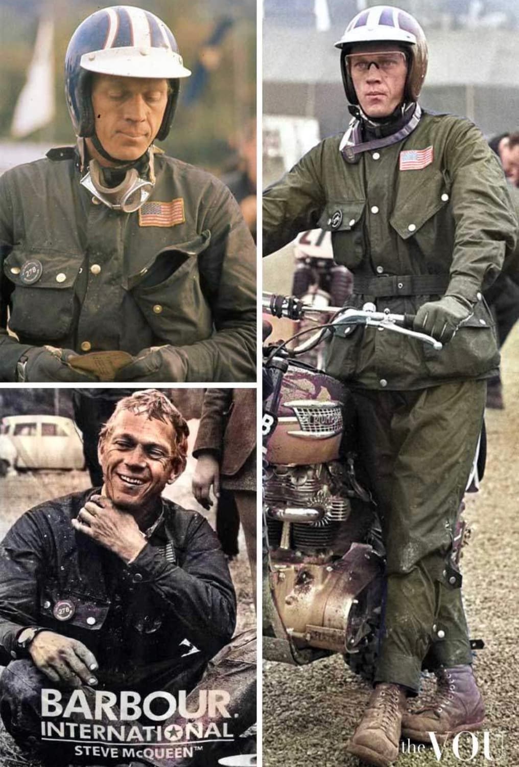 바버 인터네셔널 렉스턴 스티브맥퀸 올리브 팝니다 상품이미지2