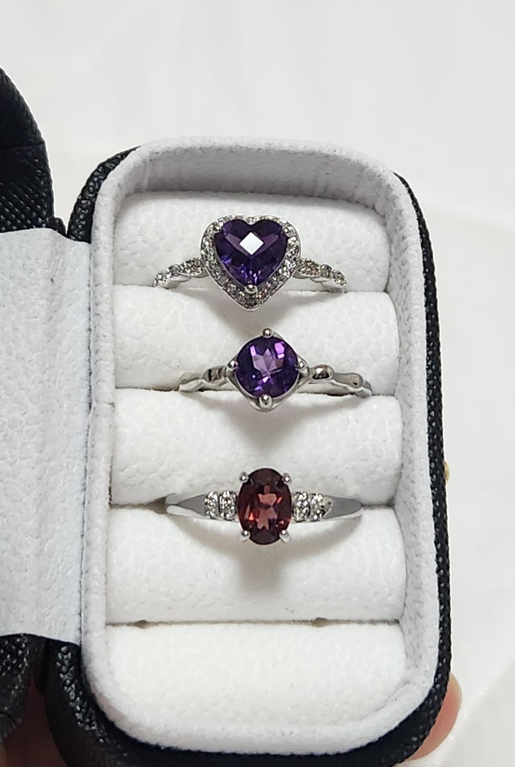 자수정 가넷 실버925 반지 상품이미지3