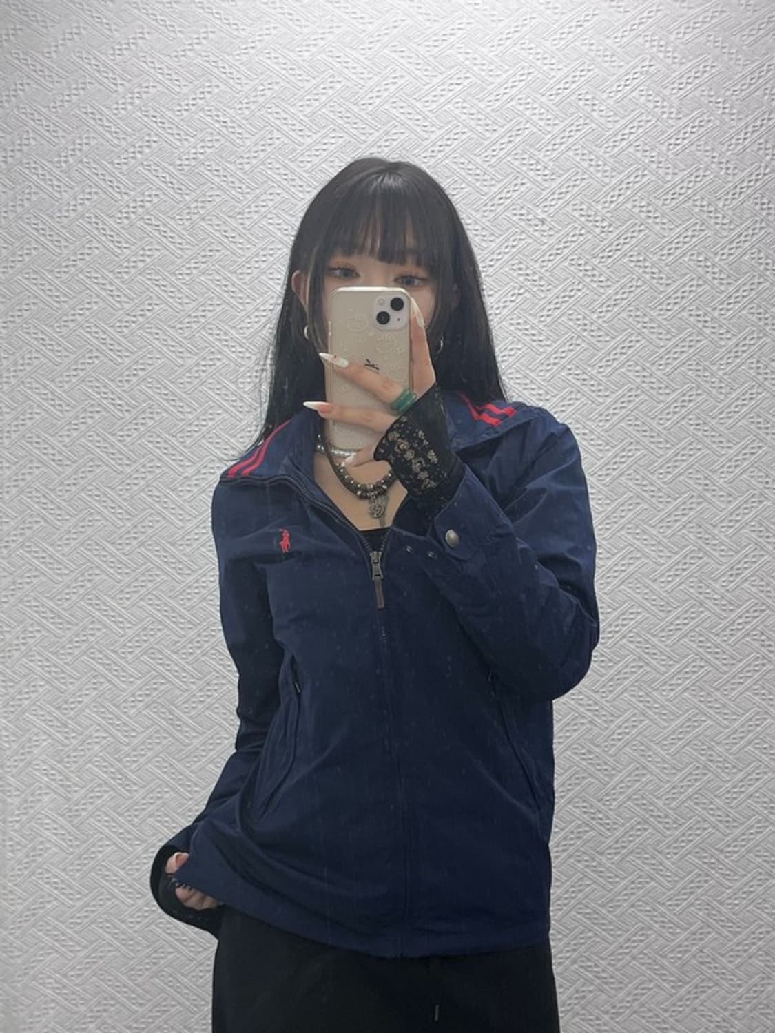 폴로 랄프로렌 레트로 자수로고 블루종 페리 자켓 S C09379 상품이미지1