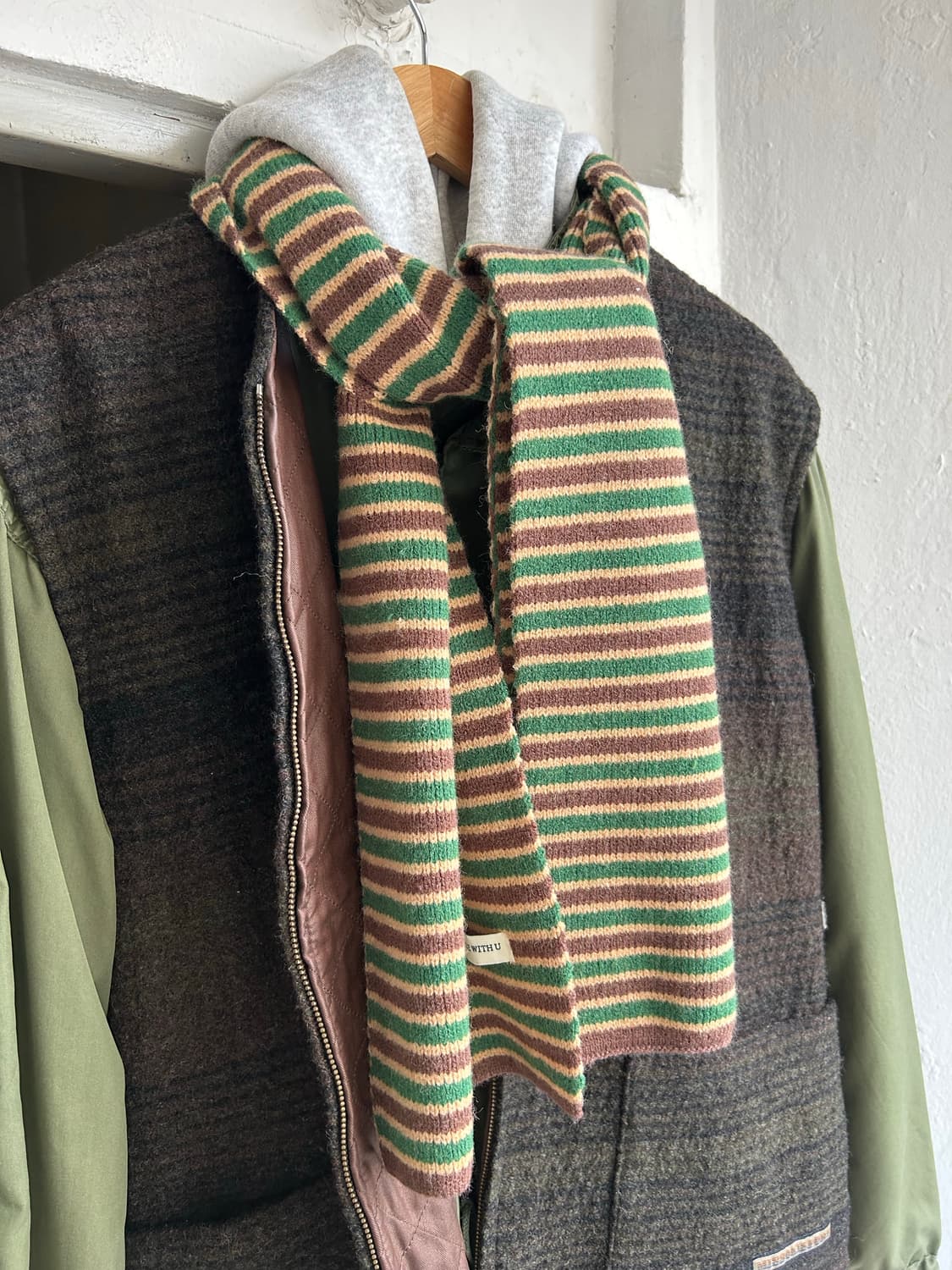 스트라이프 머플러 상품이미지6