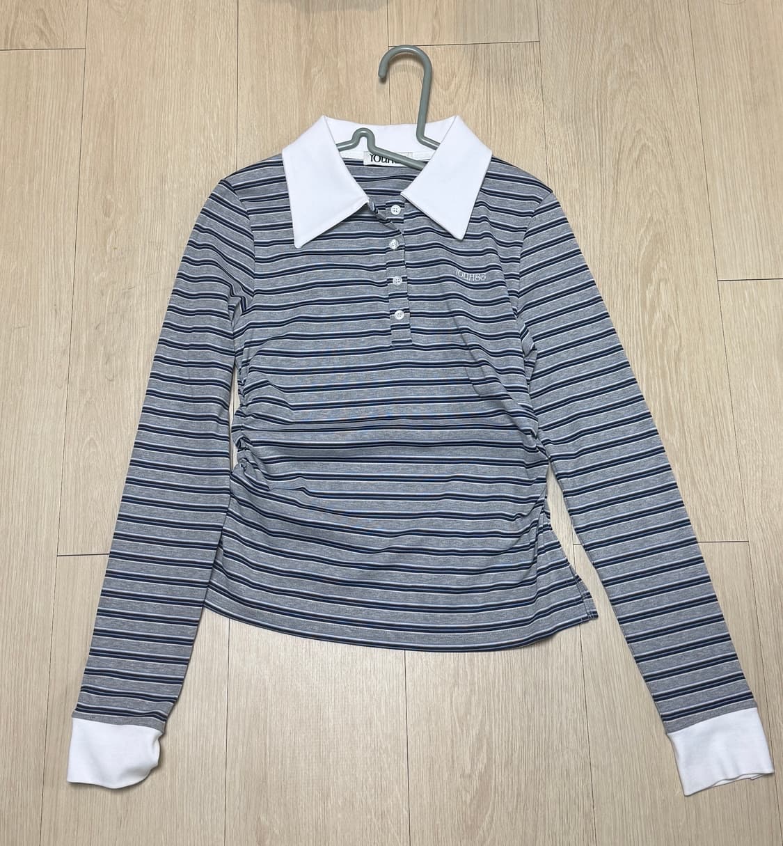 유희 STRIPE LONG SLEEVE PK T-SHIRTS 상품이미지1