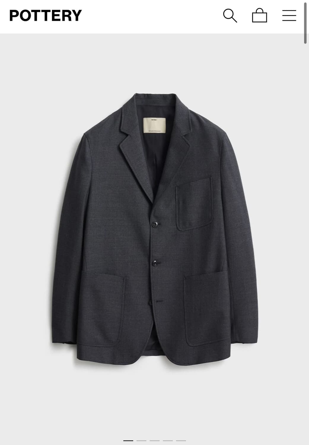 포터리 울 스포츠 자켓 셋업 (상 하의 모두 2size) 상품이미지1