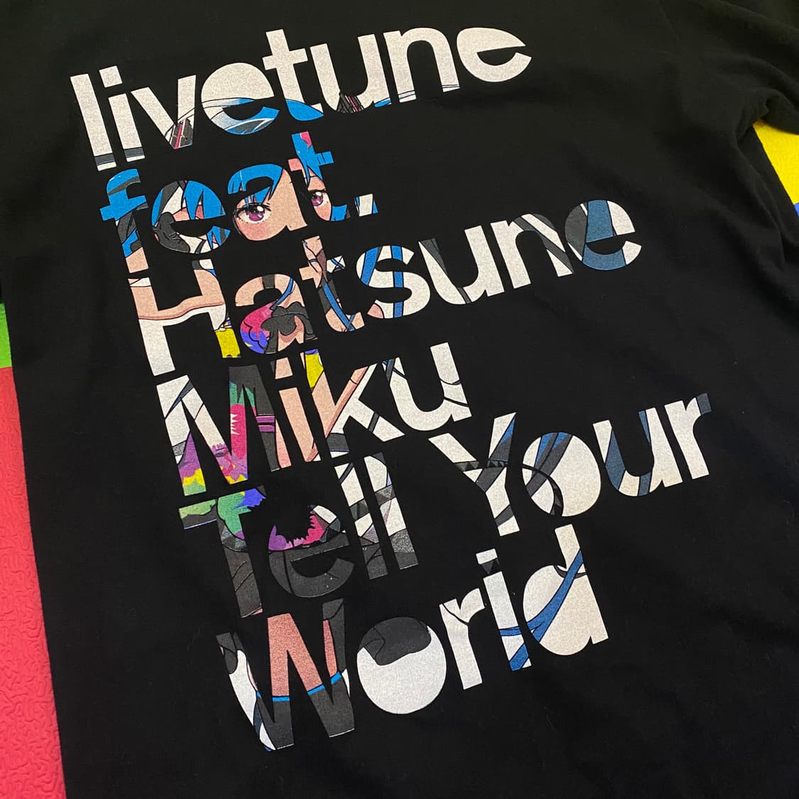 HATSUNE MIKU 하츠네 미쿠 프린팅 반팔 티셔츠 상품이미지4