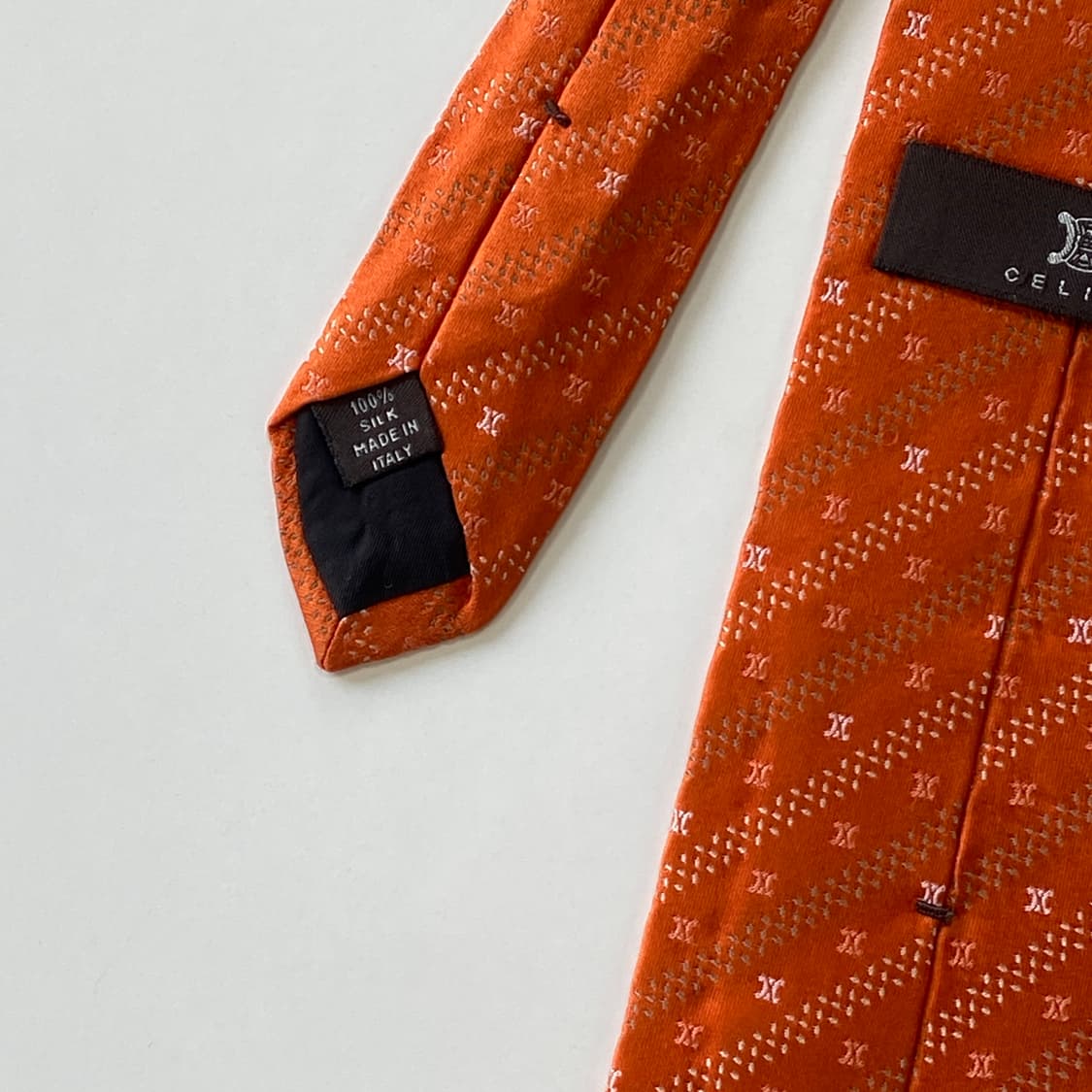 셀린느(celine) 모노그램 명품 정품 넥타이 8.4cm 상품이미지4