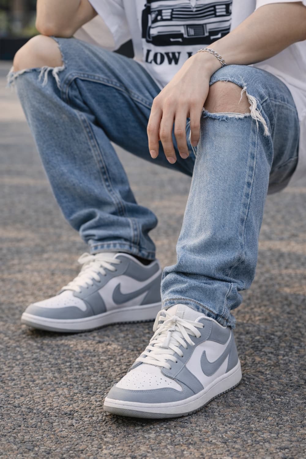 👟 Air Jordan 나이키 에어조던 울프그레이 투톤 컬러웨이 상품이미지1