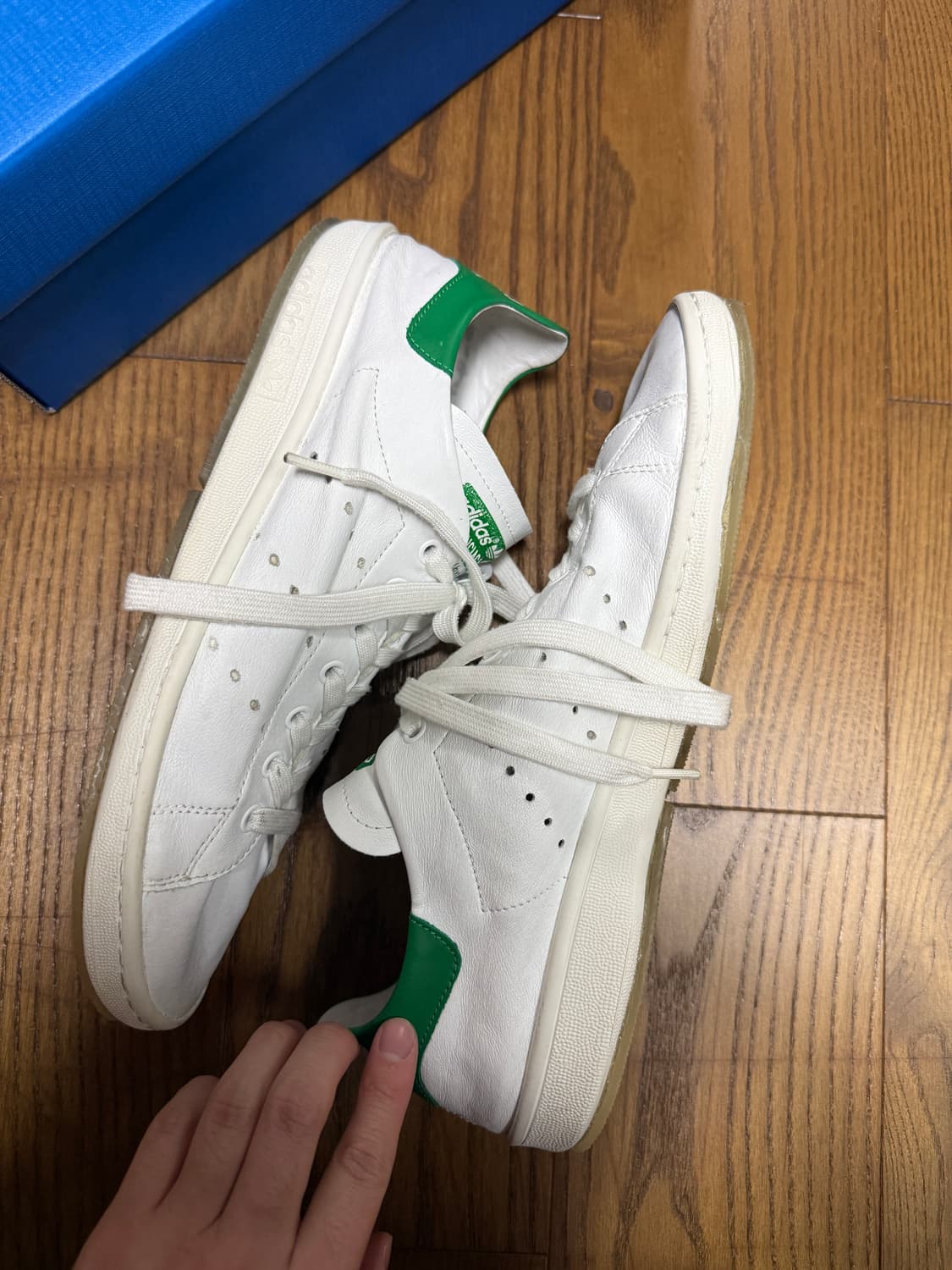 [43] 발렌시아가 스탠스미스 코어 그린 화이트 상품이미지4