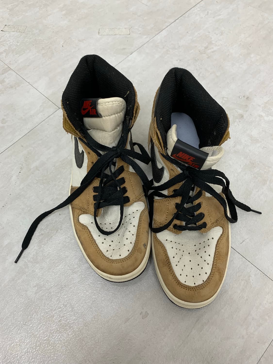 나이키 에어 조던 모카브라운 스웨이드재질 상품이미지2