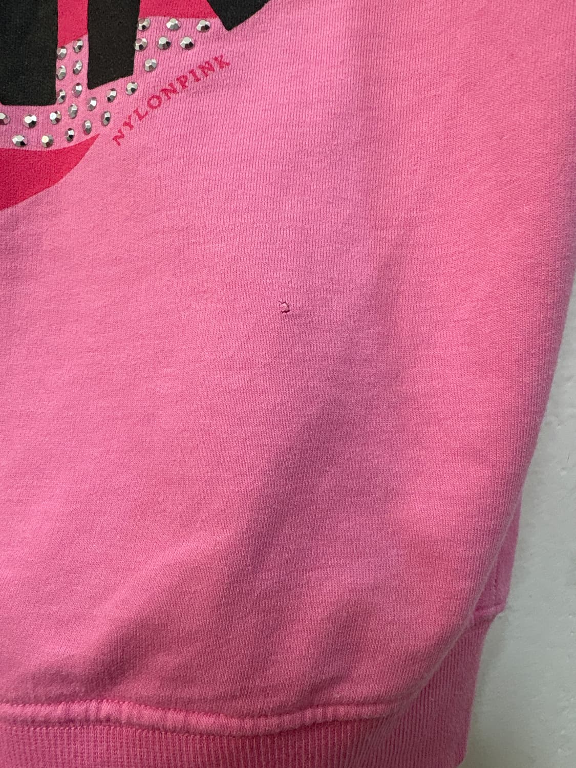 PINK 핑크 반팔 후드집업 상품이미지9