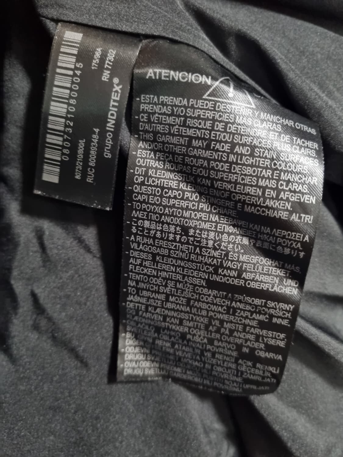 자라 레더 후디 자켓  상품이미지4