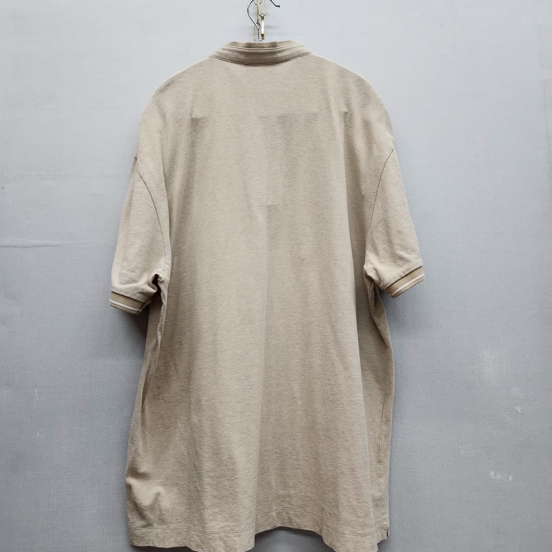 라코스테 로고 헨리넥 반팔카라 6(XL) 상품이미지4