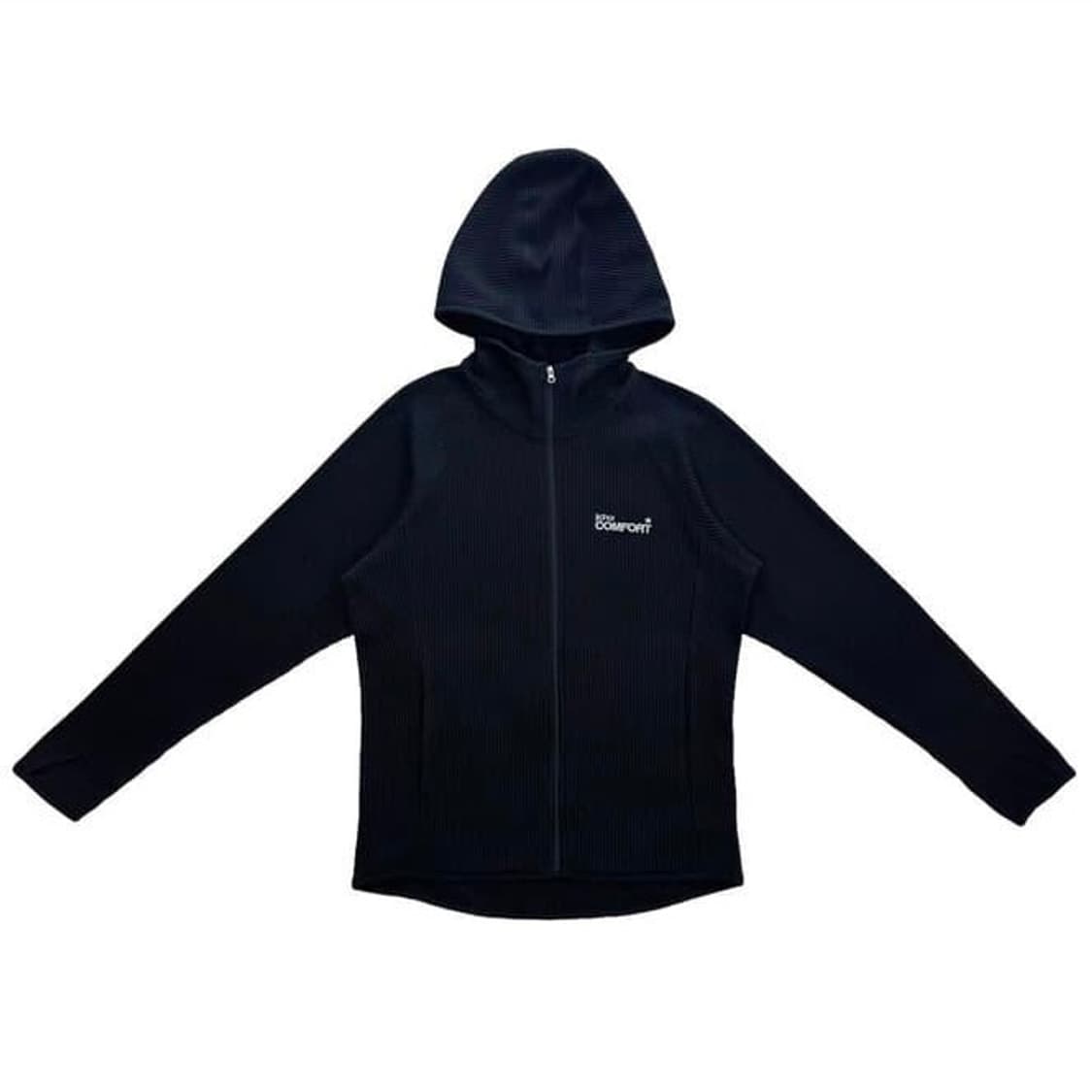 jichoiCOMFORT 24-001 WAFFLE ZIP HOODIE 상품이미지1