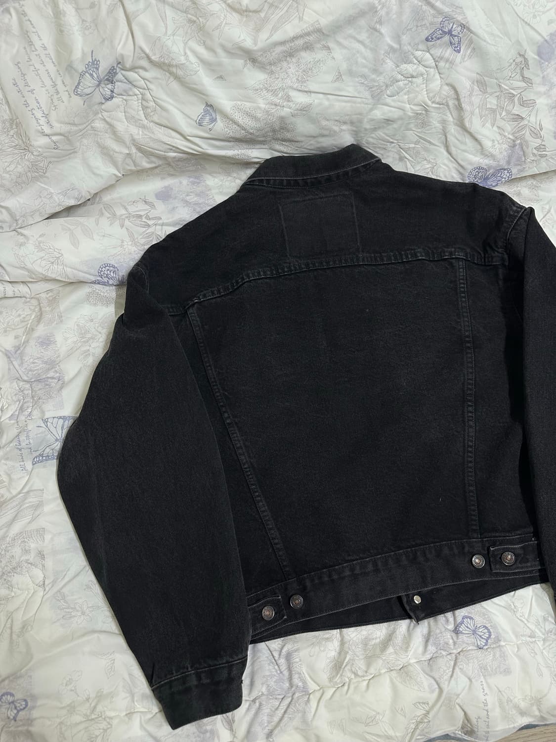 리바이스 70598-4159 L 블랙 데님 자켓 USA 상품이미지5