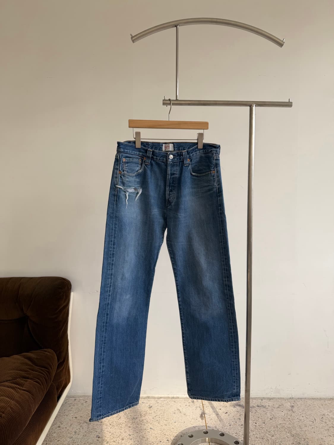 리바이스 501 vtg 데님 상품이미지2