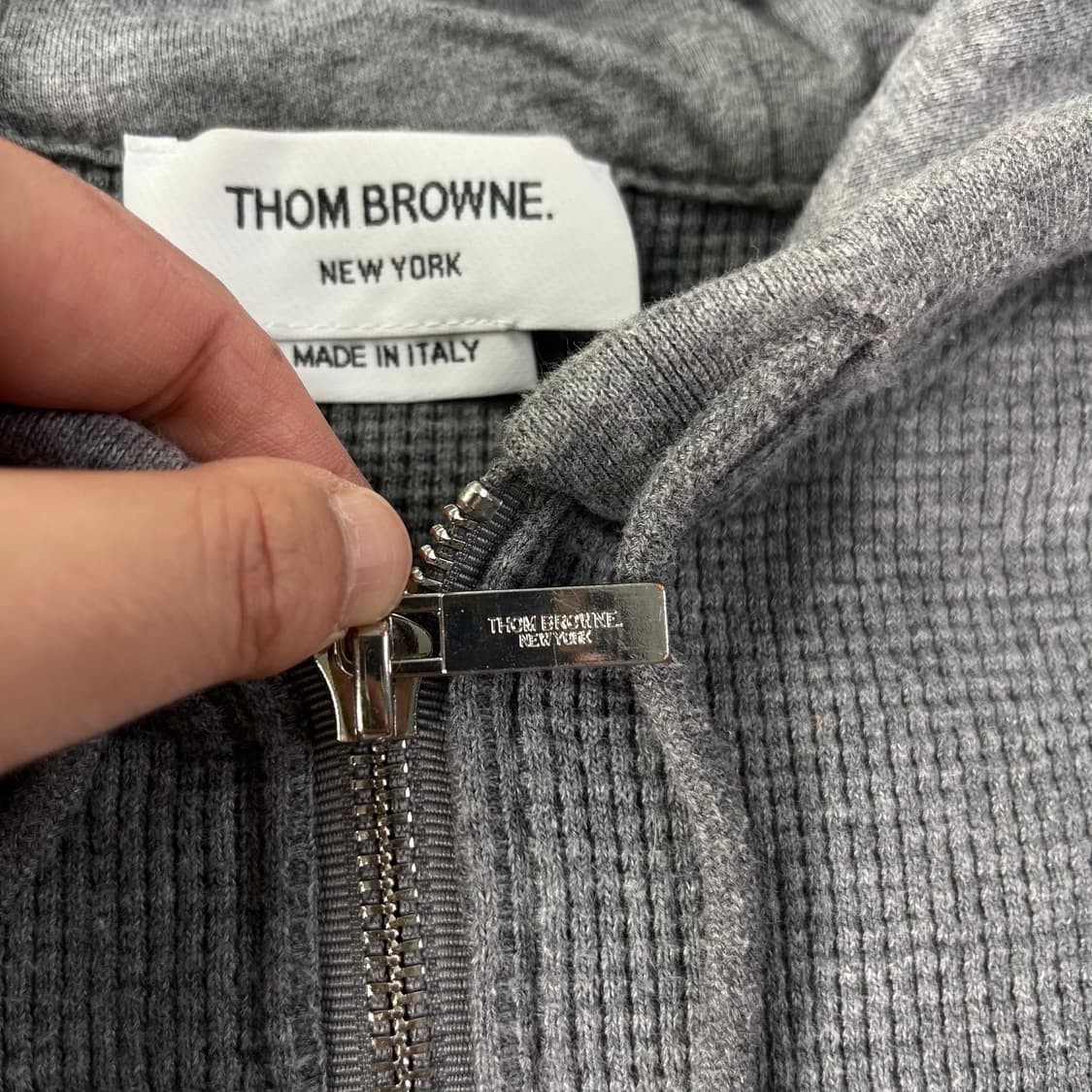 W 95 톰브라운 15f/w 와플 후드집업 상품이미지5