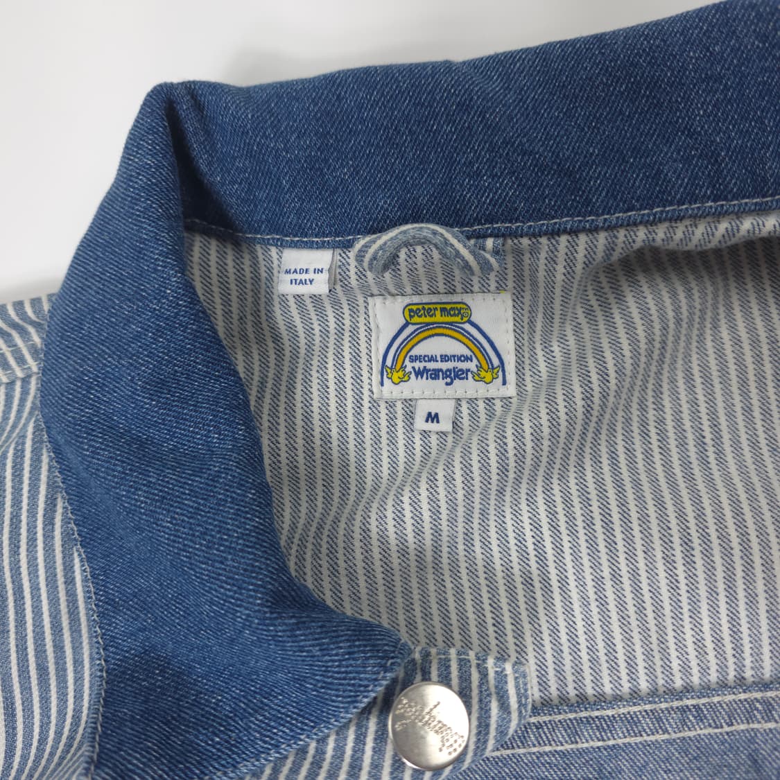 랭글러x피터맥스 웨스턴 데님자켓 연청 + 중청 (M) 상품이미지3