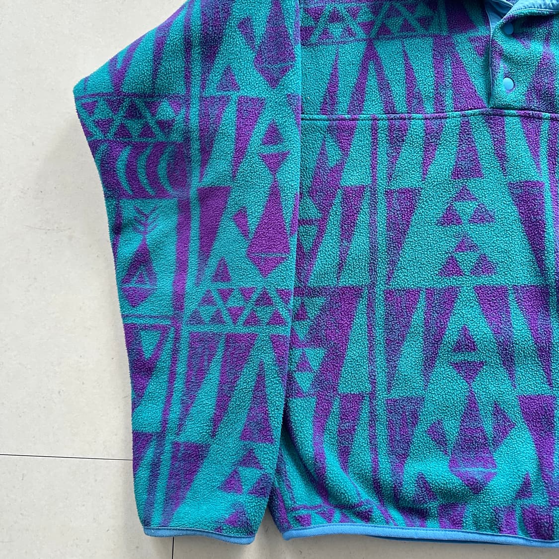 파타고니아 신칠라 스냅티 아즈텍 나바호 에스닉 패턴 플리스 S 상품이미지5