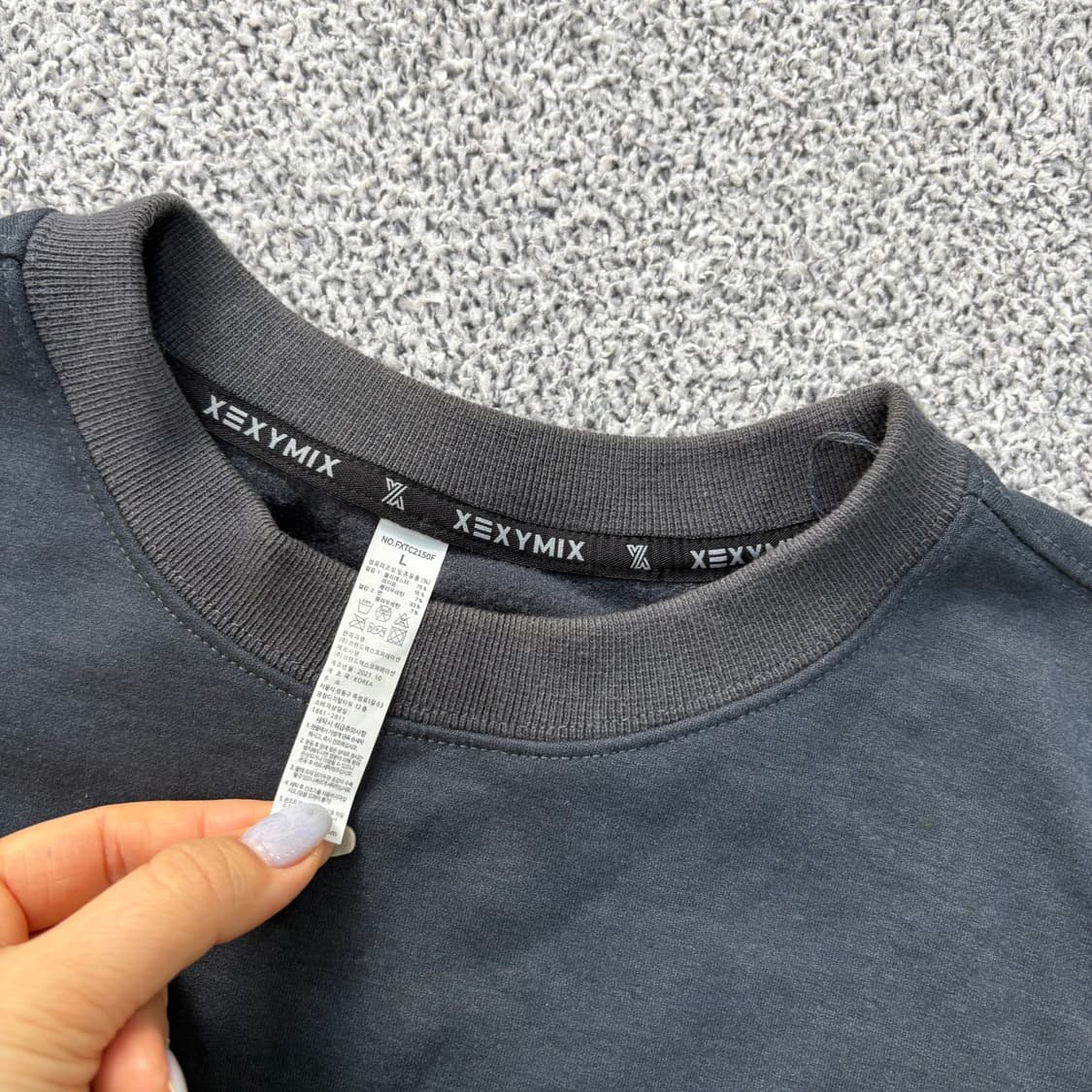 L 젝시믹스 기모 맨투맨 0310J 상품이미지2