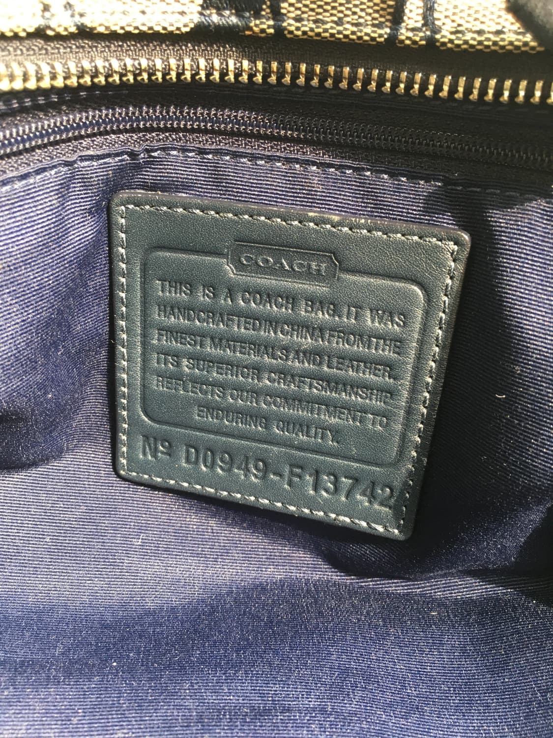 Coach Vintage Y2k Soho bag F13742 상품이미지7