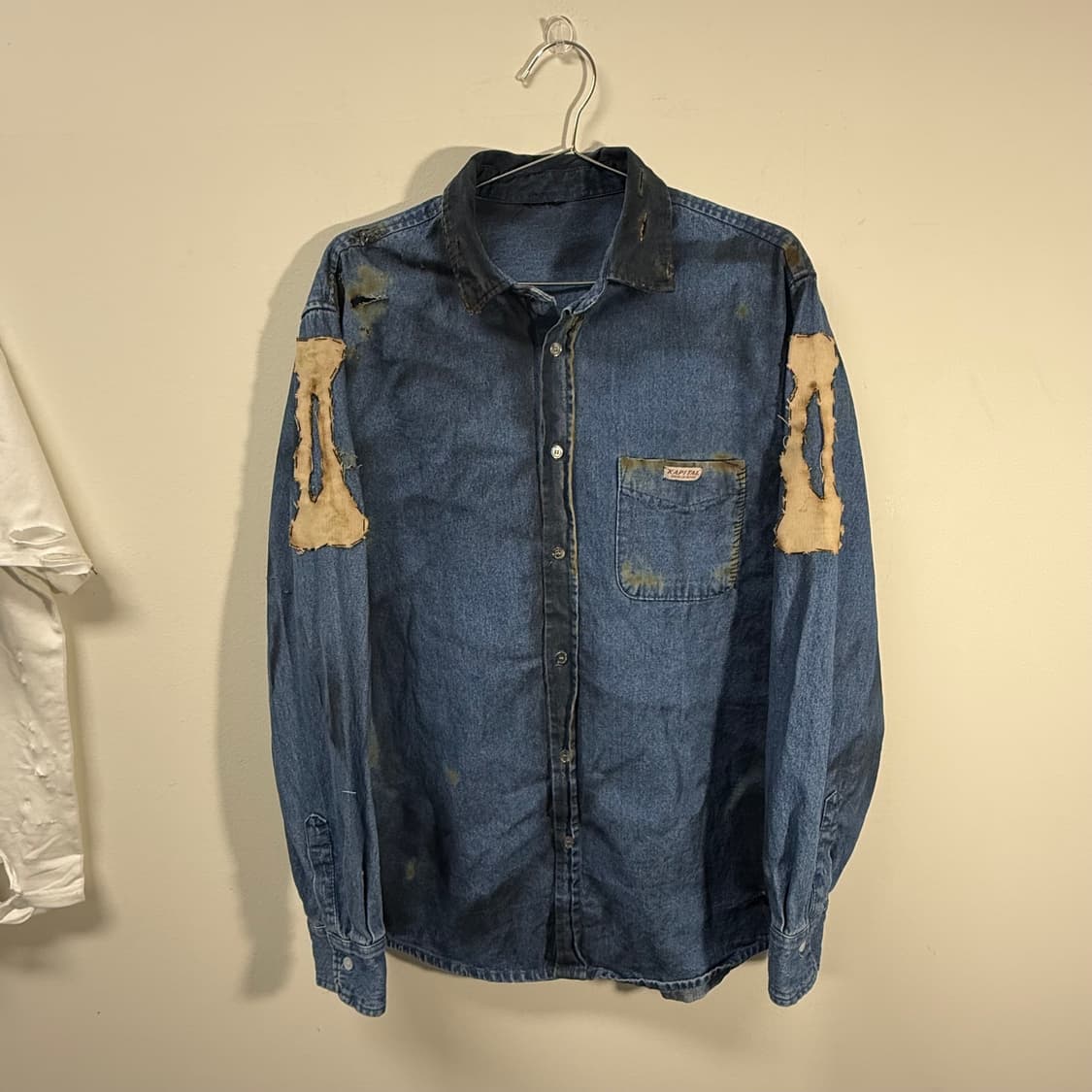 빈티지 데님 캐피탈 커스텀 셔츠 자켓  상품이미지8