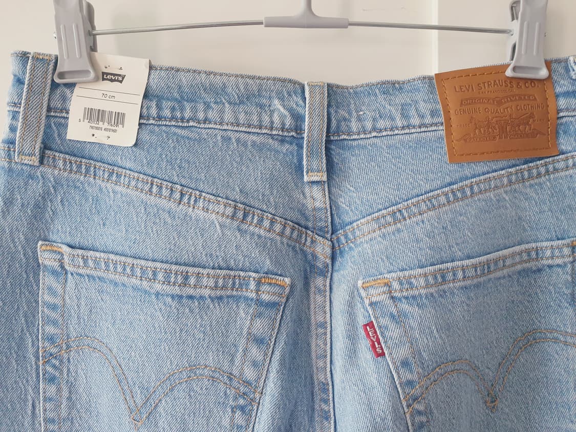 리바이스청바지 일자진 스트레이트핏 라이트블루  새제품 상품이미지4