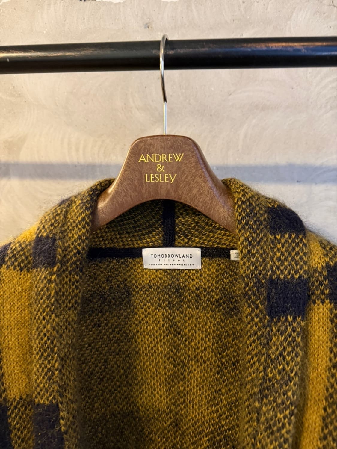 투머로우랜드 알파카 로브 가디건 100 상품이미지3