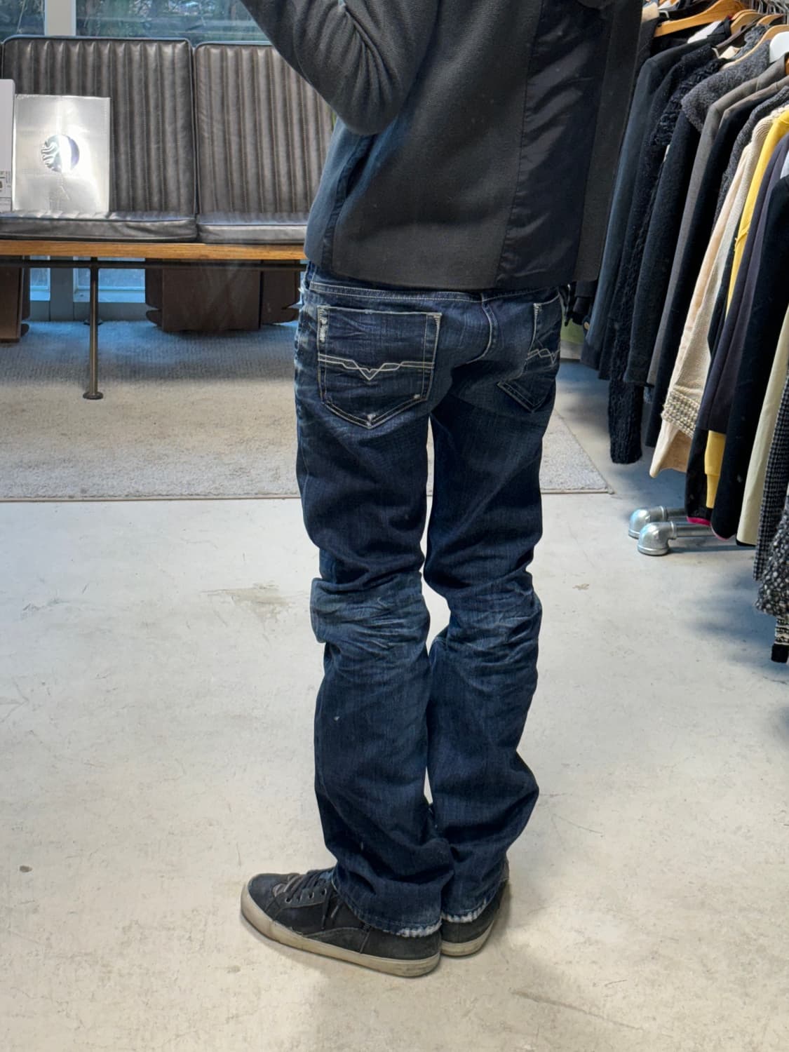 디젤 safado 데님팬츠 상품이미지5