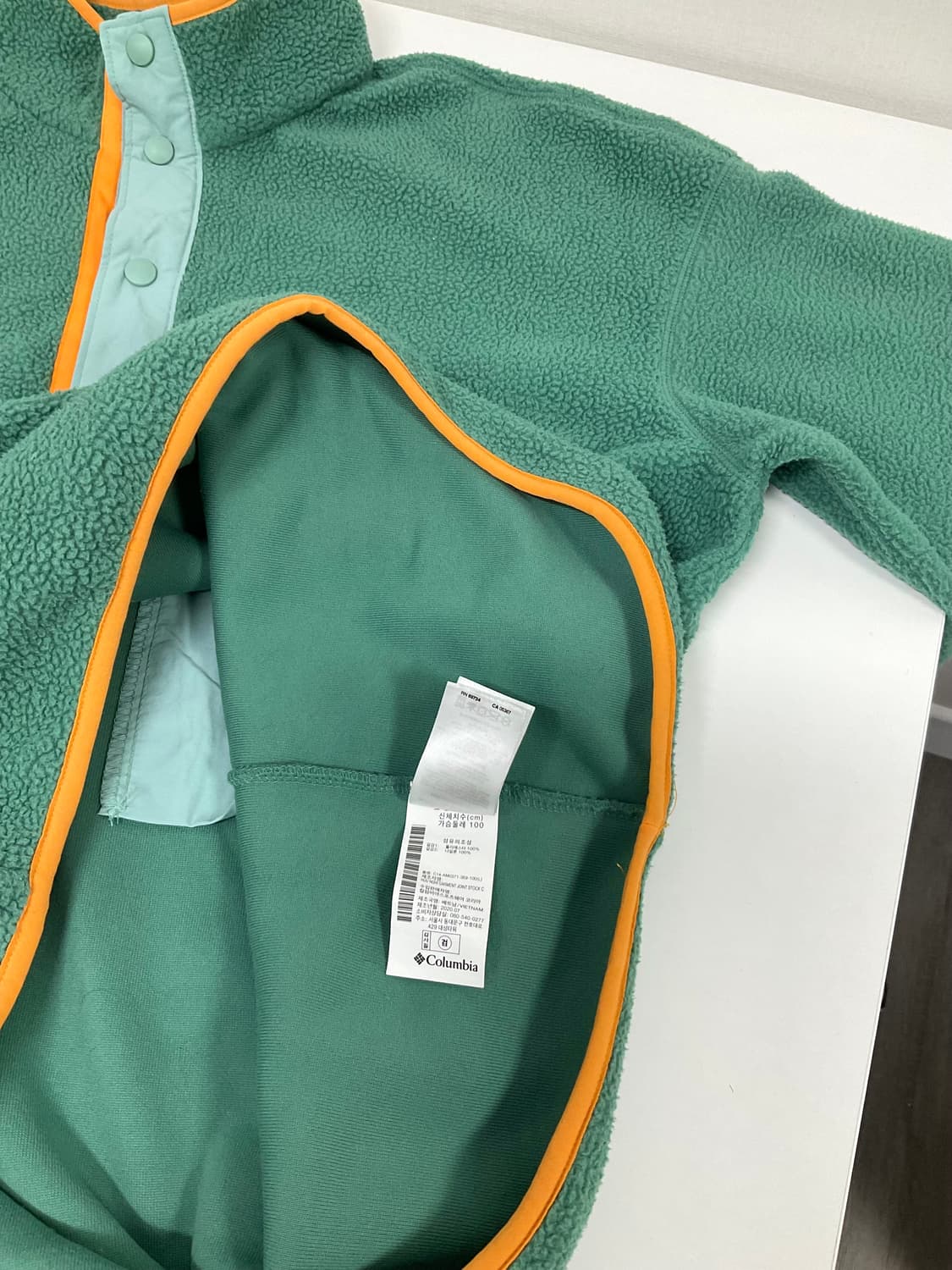 컬럼비아 아노락 후리스 L 상품이미지4