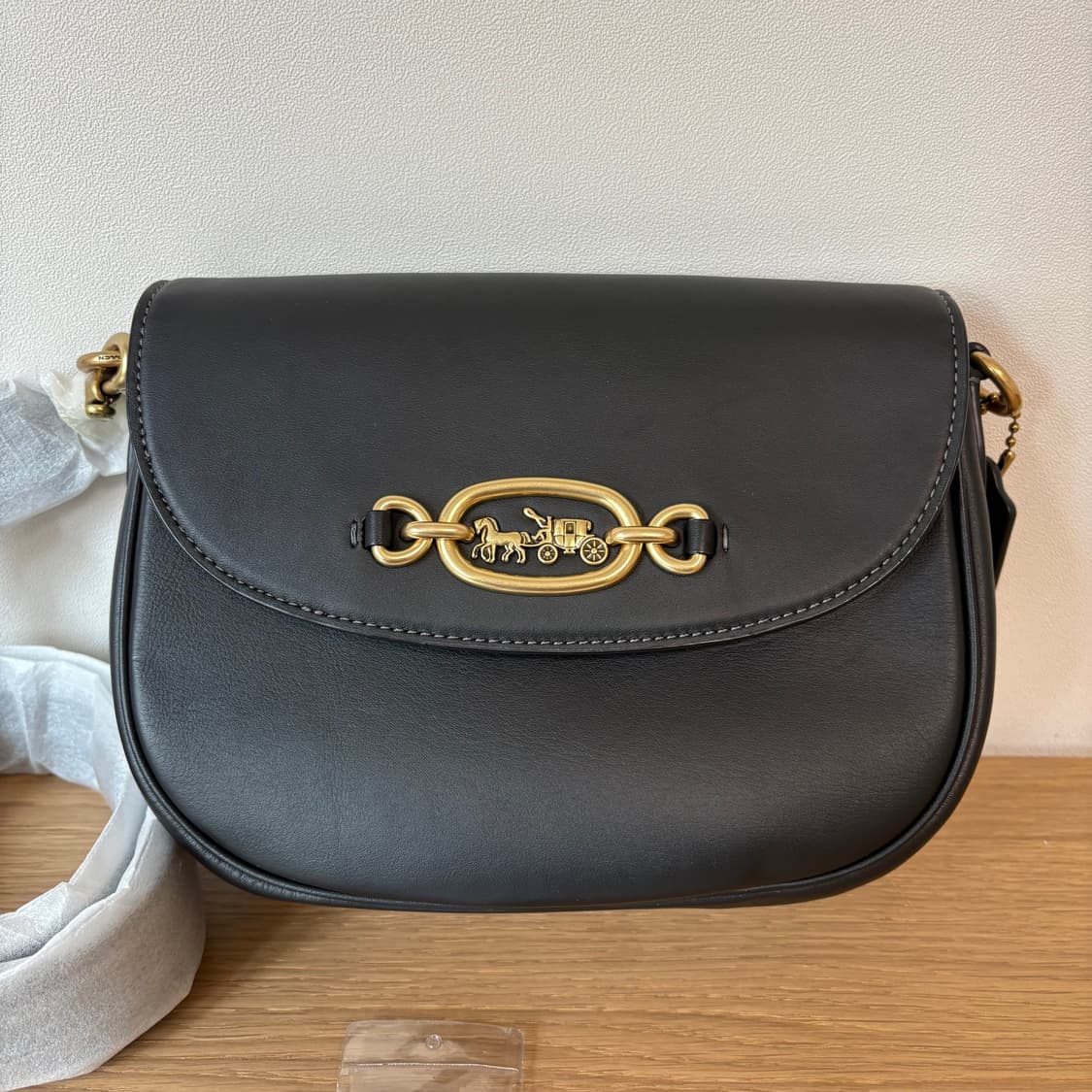 COACH 코치 할리 숄더백 블랙 상품이미지3