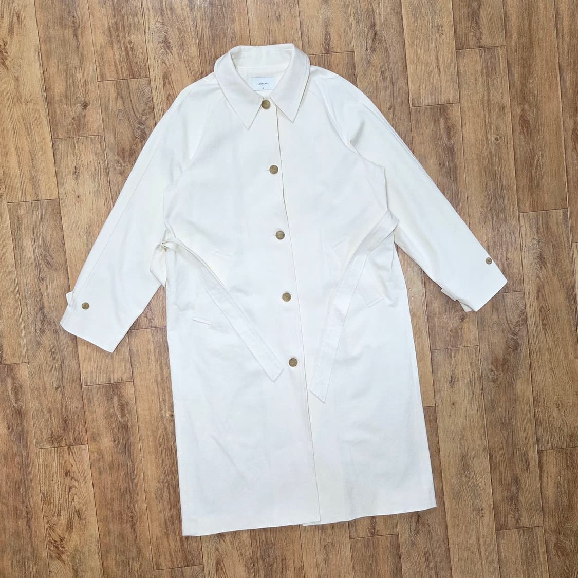 로렌하이(LAURENHI) 런던 트렌치코트 프리사이즈 새상품 상품이미지4