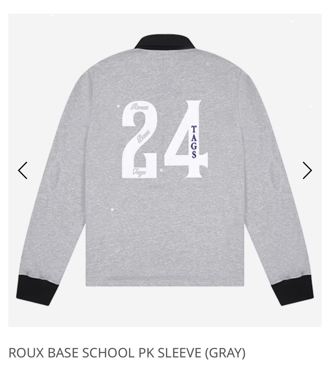 사파리스팟 롱슬리브 ROUX BASE SCHOOL PK SLEEVE (G 상품이미지2