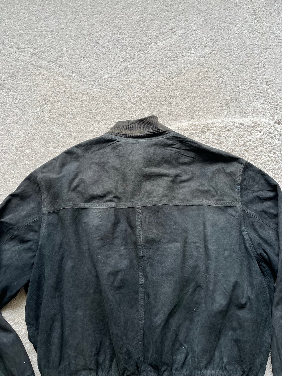 유로피언 스웨이드 플라이트 블루종 (105-110) 상품이미지10