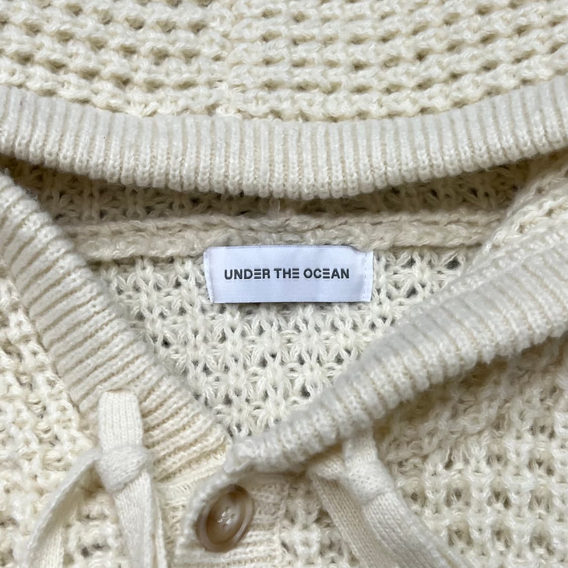 [95-100] Under the ocean 후드 니트자켓 상품이미지3